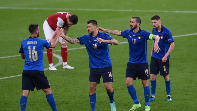 Denmark dan Italia berhasil lolos ke babak perempat final Euro 2020 (Euro 2021) setelah memenangkan pertandingan babak 16 besar.