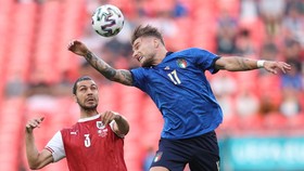 Italia Ditahan Austria di Babak Pertama 16 Besar Euro 2020