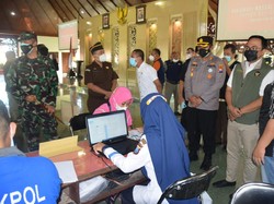 3.300 Warga Pamekasan Jalani Vaksinasi COVID-19 Serentak