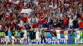 FOTO: Ceko Benamkan Belanda di 16 Besar Euro 2020