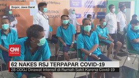VIDEO: 62 Nakes RSJ Terpapar Covid-19