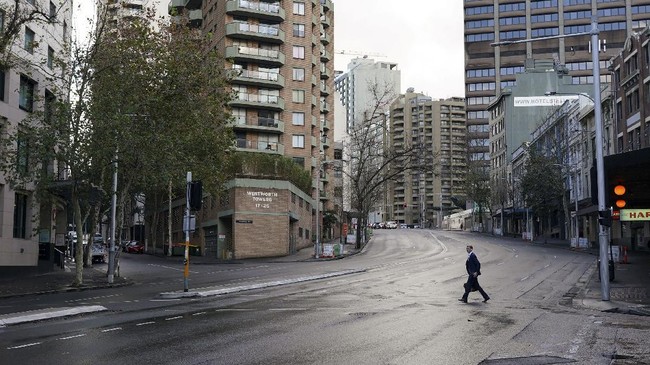 Masa lockdown di Kota Sydney, Australia kembali diperpanjang akibat kasus infeksi Covid-19 yang masih bertambah.