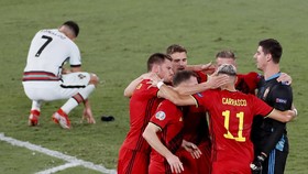 FOTO: Belgia Hentikan Langkah Portugal di 16 Besar Euro 2020