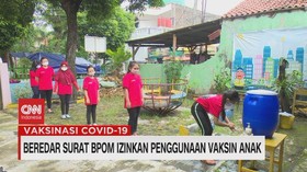 VIDEO: Beredar Surat BPOM Izinkan Penggunaan Vaksin Anak