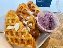 Viral Penganan Croffle di Dear Butter, Kue Gurih dan Krenyes