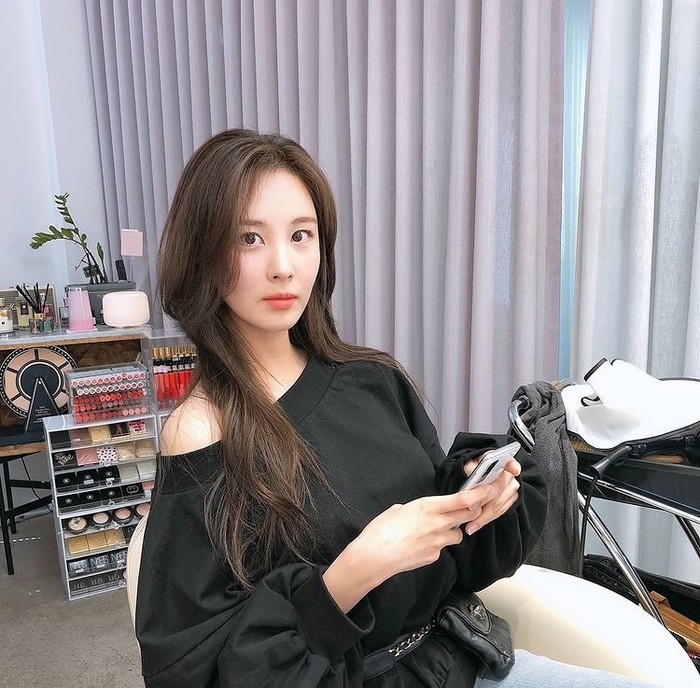 Meski jadi yang paling muda di SNSD, namun di keluarganya, Seohyun merupakan anak tunggal, lho. /Foto: instagram.com/seojuhyun_s