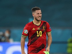 Cedera, Eden Hazard Takkan Tinggalkan Skuad Belgia di Euro 2020