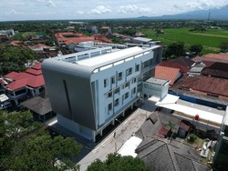 ICU-Isolasi Penuh, Gedung Baru RSUD Sragen Disulap Jadi Bangsal COVID-19
