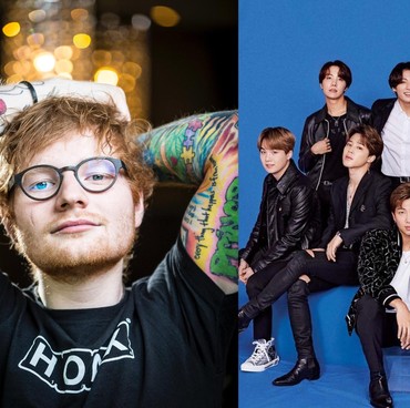 'Permission to Dance' Rajai Billboard, Ed Sheeran Berterima Kasih pada ARMY