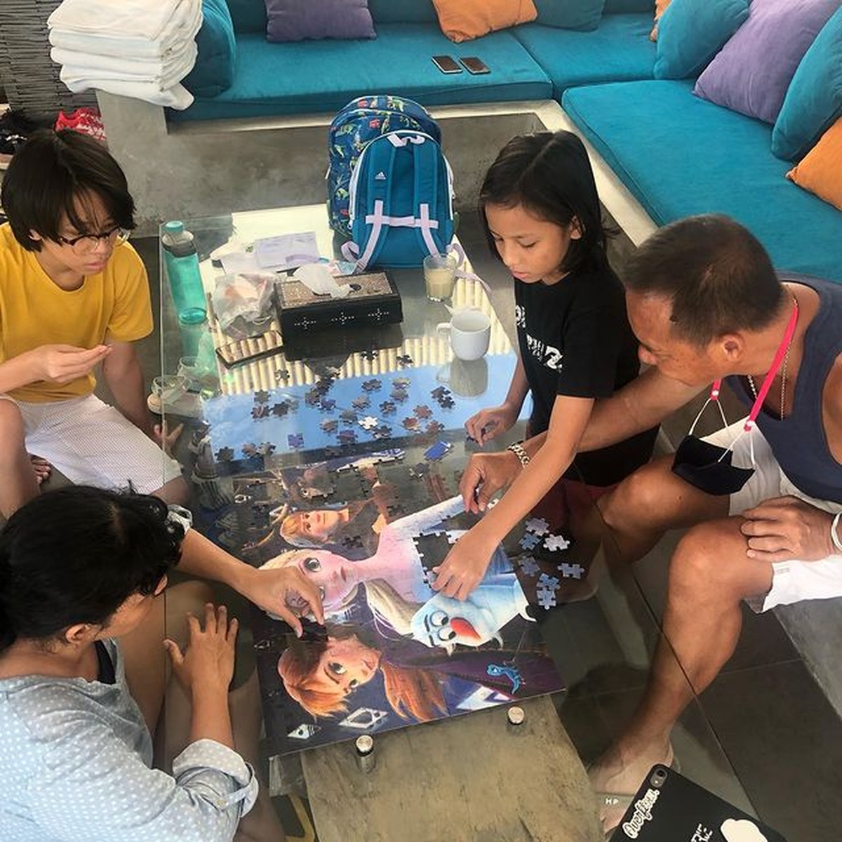 Setelah sebulan lebih kepergian Raditya Oloan&comma; Joanna dan anak-anak sudah mulai bangkit&period; Yuk kita intip kondisi terbaru mereka&excl;