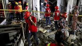 FOTO: Ledakan Hebat di Bangladesh Tewaskan 7 Orang