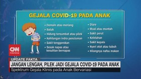 VIDEO: Jangan Lengah, Pilek Jadi Gejala Covid-19 Pada Anak