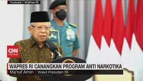 VIDEO: Wapres RI Canangkan Program Anti Narkotika