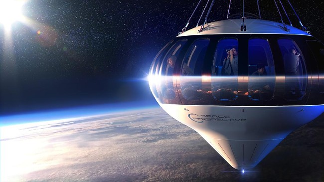 Sebuah perusahaan antariksa asal Prancis sudah menerima reservasi untuk wisata balon luar angkasa ini, yang rencananya diterbangkan pada 2025.