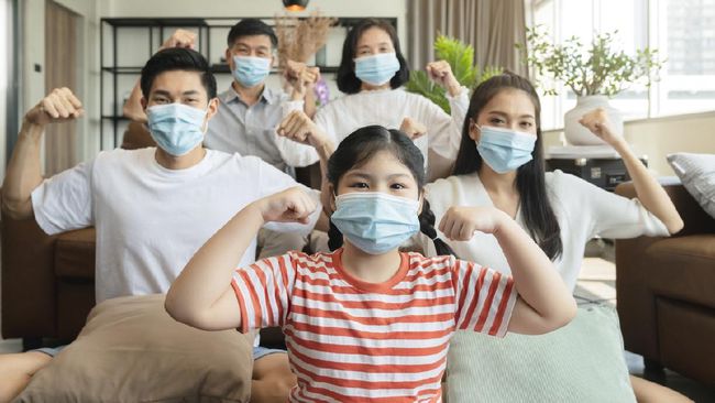 Ada sejumlah langkah yang harus dilakukan ketika ada orang satu rumah positif Covid-19 dan menjalani isolasi mandiri. Apa saja?