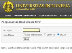 Ikut Simak UI? Ini 10 Jurusan dengan Keketatan Rendah Tahun 2021