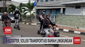 VIDEO: E-Scooter, Solusi Transportasi Ramah Lingkungan
