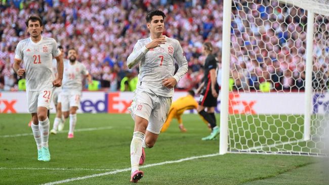 Italia vs Spanyol: Chiellini-Bonucci Lawan Morata Duel Italia vs Spanyol di semifinal Euro 2020 (Euro 2021) jadi pertarungan Giorgio Chiellini-Leonardo Bonucci melawan Alvaro Morata.