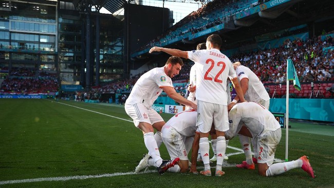 Berikut prediksi Swiss vs Spanyol di perempat final Euro 2020 (Euro 2021) yang berlangsung Jumat (2/7) malam WIB.