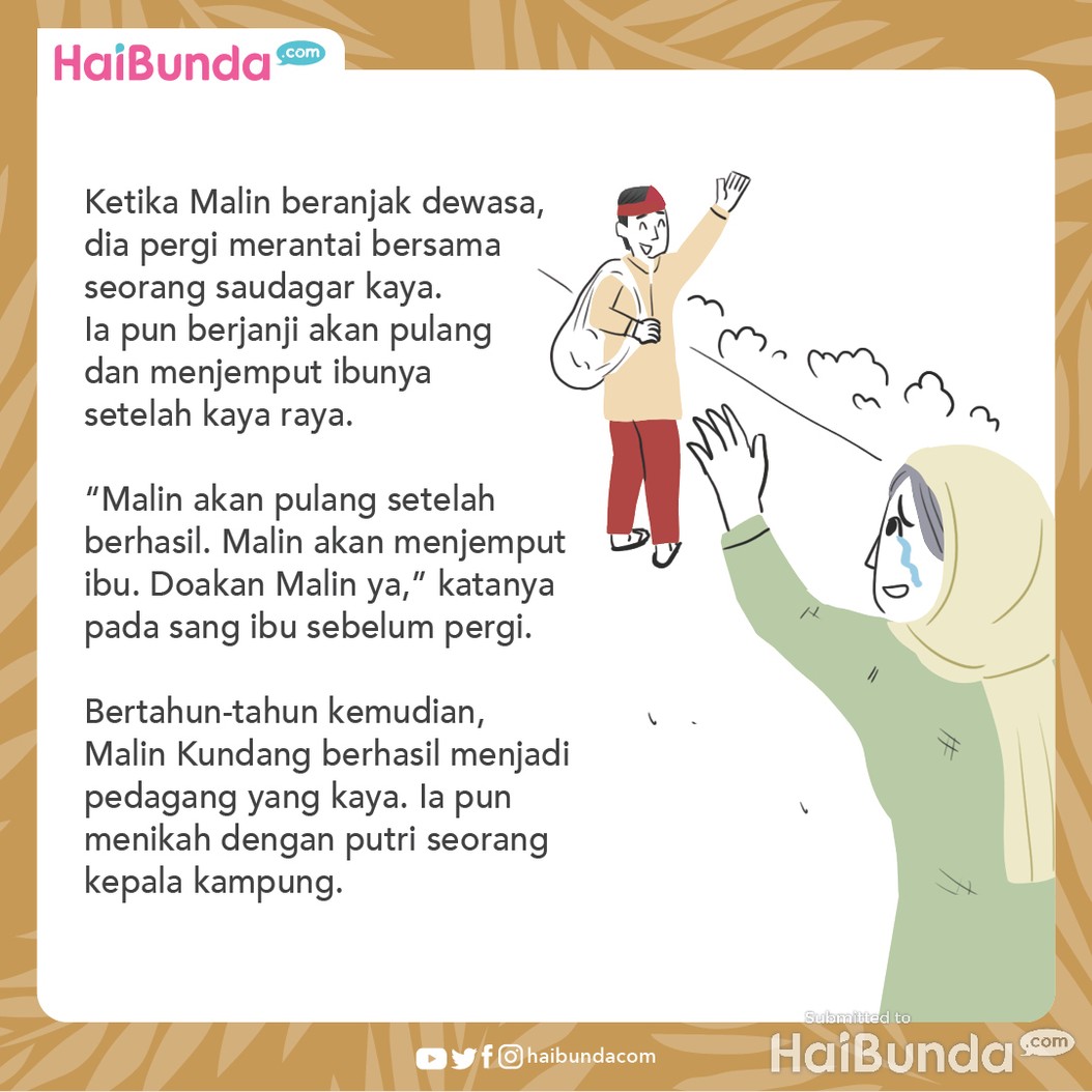Cerita Nusantara Malin Kundang