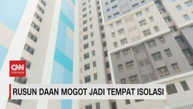VIDEO: Rusun Daan Mogot Jadi Tempat Isolasi