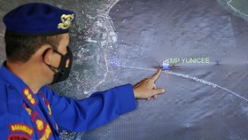 Lokasi Karam KMP Yunicee Diduga di Kedalaman 50-75 Meter