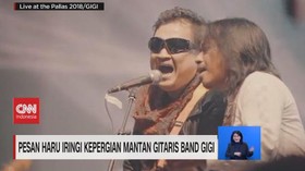 VIDEO: Pesan Haru Iringi Kepergian Mantan Gitaris Band Gigi