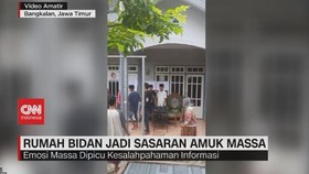 VIDEO: Rumah Bidan Jadi Sasaran Amuk Massa