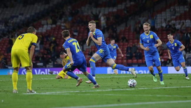 Inggris dan Ukraina jadi dua tim terakhir yang memastikan tiket ke babak perempat final Euro 2020 (Euro 2021).