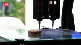 VIDEO: Start-Up Spanyol Ciptakan Mesin Cetak Daging 3D