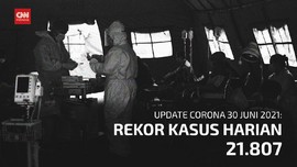 VIDEO: Kasus Harian Covid Kembali Tembus Rekor 21.807