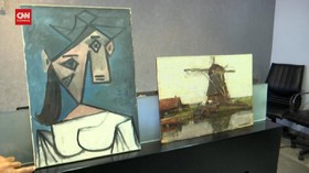 VIDEO: 9 Tahun Dicuri, Lukisan Picasso di Yunani Ditemukan