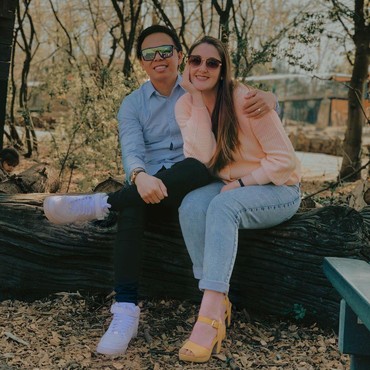 Artis Bule Belgia Ngaku Beruntung Nikahi Sopir Asal Bandung