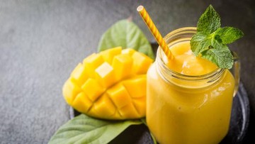 RESEP MINUMAN SMOOTHIES MANGGA THAILAND HINGGA ES SUSU REGAL