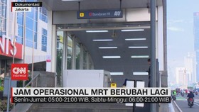VIDEO: Jam Operasional MRT Berubah Lagi