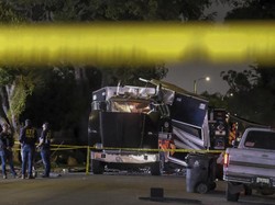 Detik-detik Ledakan 2,5 Ton Kembang Api di Los Angeles, 17 Orang Luka