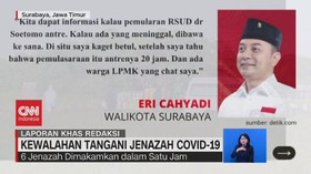 VIDEO: Kewalahan Tangani Jenazah Covid-19