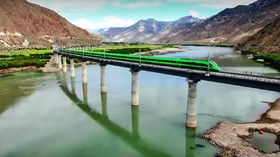 Lintasi Ketinggian, Kereta Baru Tibet Beri Penumpang Oksigen