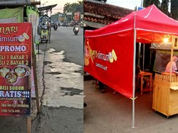 Pancing Emosi Netizen, Spanduk Diskon Makan Dimsum Ini Bikin Ngakak