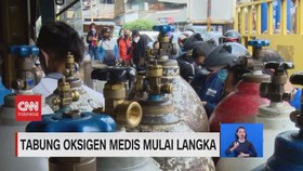 VIDEO: Tabung Oksigen Medis Mulai Langka