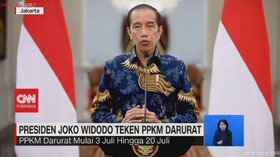 VIDEO: Presiden Joko Widodo Teken PPKM Darurat