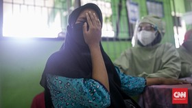 FOTO: Ikhtiar Selamatkan Bangsa Lewat Vaksinasi Covid Anak
