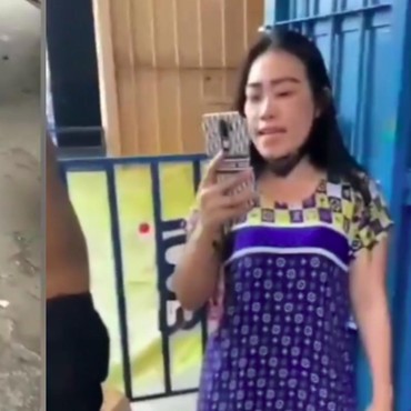 Galakan yang Utang, Ibu Tengil Lempar Uang Tunggakan ke Petugas PLN