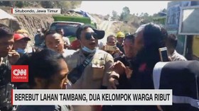 VIDEO: Berebut Lahan Tambang, Dua Kelompok Warga Ribut