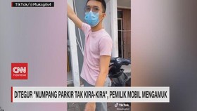 VIDEO: Ditegur Parkir, Pemilik Mobil Mengamuk