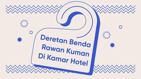 INFOGRAFIS: Deretan Benda Rawan Kuman di Kamar Hotel