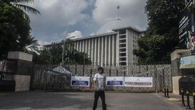 Ma'ruf Amin Jajal Terowongan Silaturahmi Istiqlal-Katedral