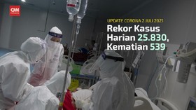 VIDEO: Rekor Kasus Covid Harian Tembus 25.830, Kematian 539