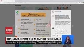 VIDEO: Tips Aman Isolasi Mandiri Di Rumah