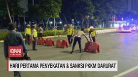 VIDEO: Hari Pertama Penyekatan PPKM Darurat